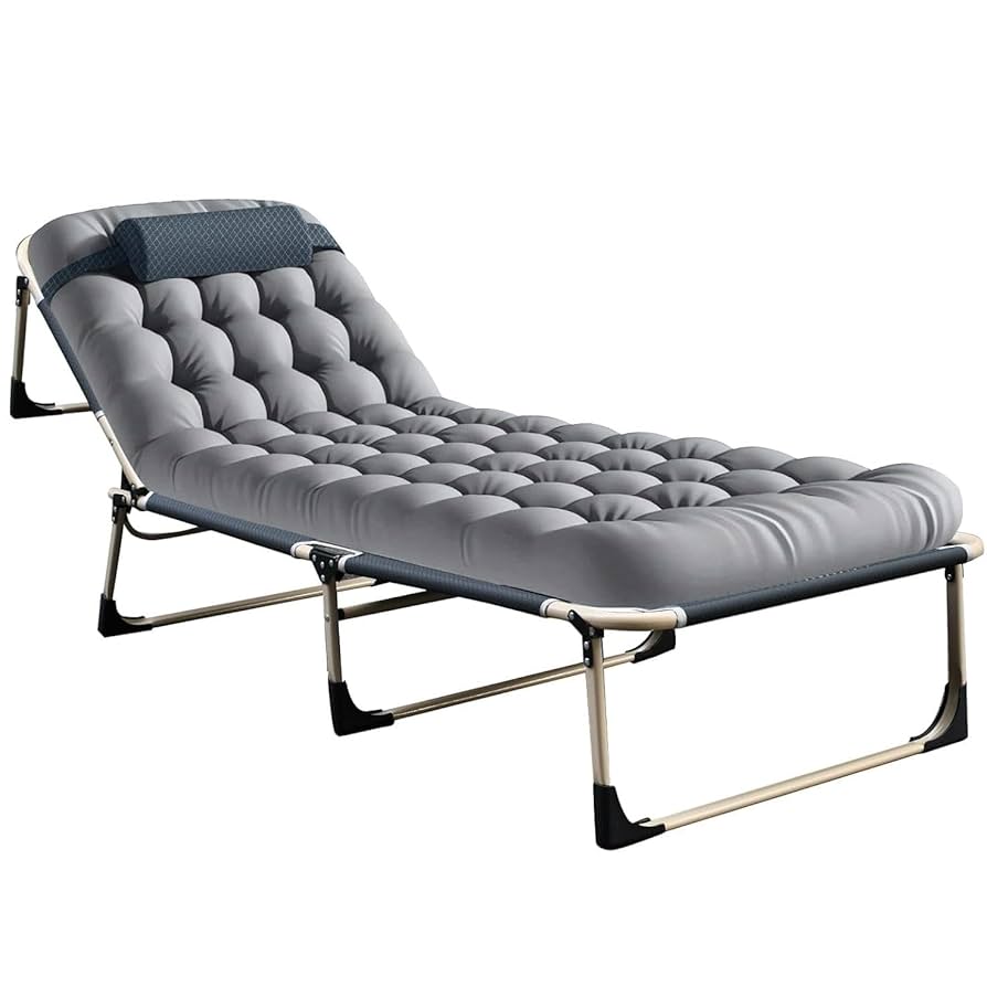 折りたたみベッド アウトドアベッド キャンプベッド マットレス付き グレー Amazon.co.jp: 折りたたみ式ベッド屋外ベッド,快適な厚綿マット
